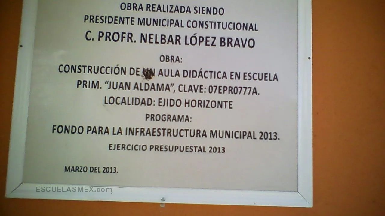 Juan Aldama Entrada