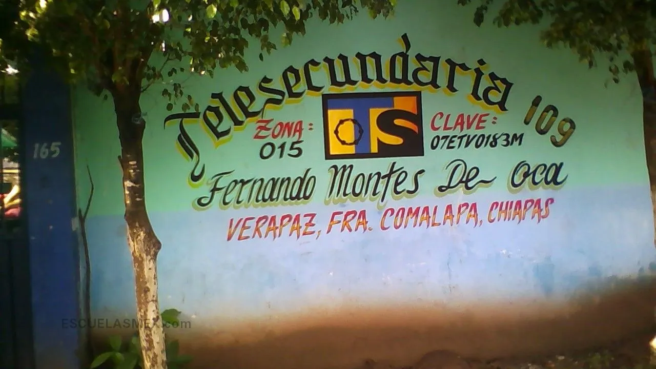 Telesecundaria 109 Fernando Montes de Oca Rodriguez Entrada