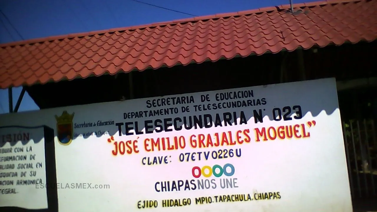 Telesecundaria 023 Jose Emilio Grajales Moguel Entrada