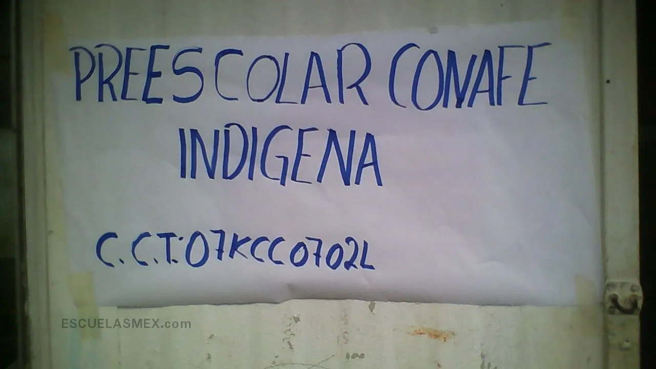Preescolar Conafe Indigena Entrada