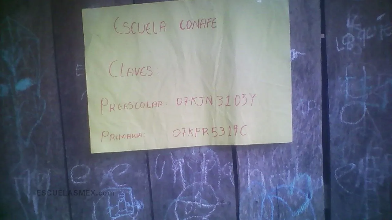 Preescolar Conafe Entrada