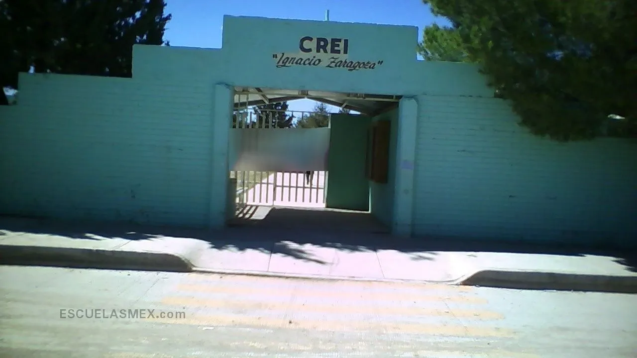 Centro Regional de Educ. Int. Ignacio Zaragoza Entrada