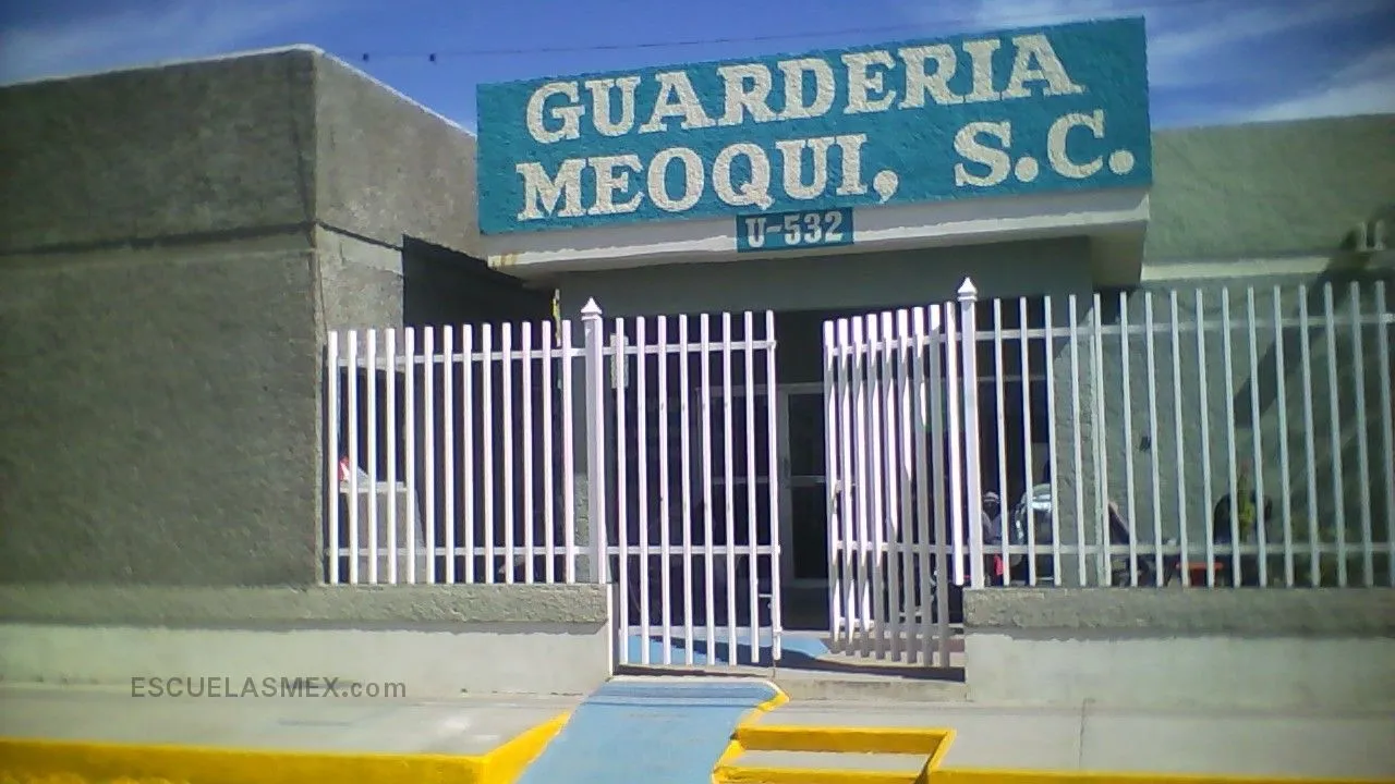Preescolar de la Guarderia Meoqui Entrada