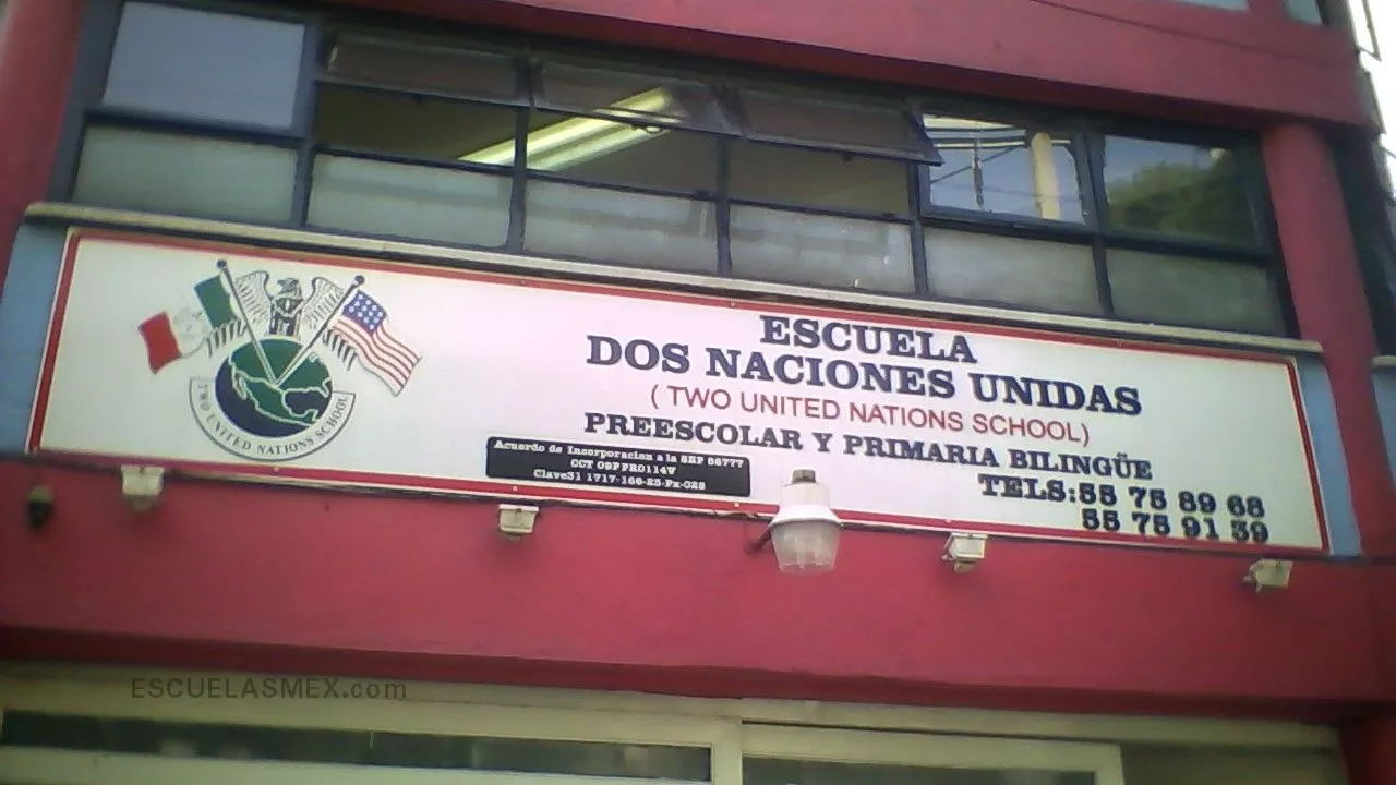Inglés Preescolar Dos Naciones Unidas Entrada