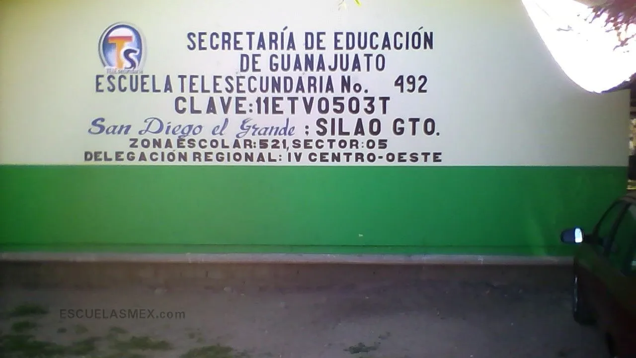 Telesecundaria Num. 492 Entrada