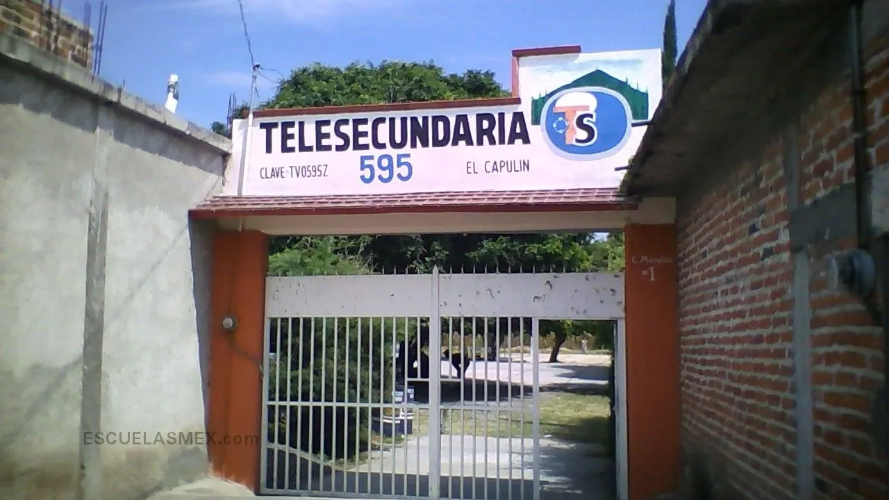 Telesecundaria Num. 595 Entrada
