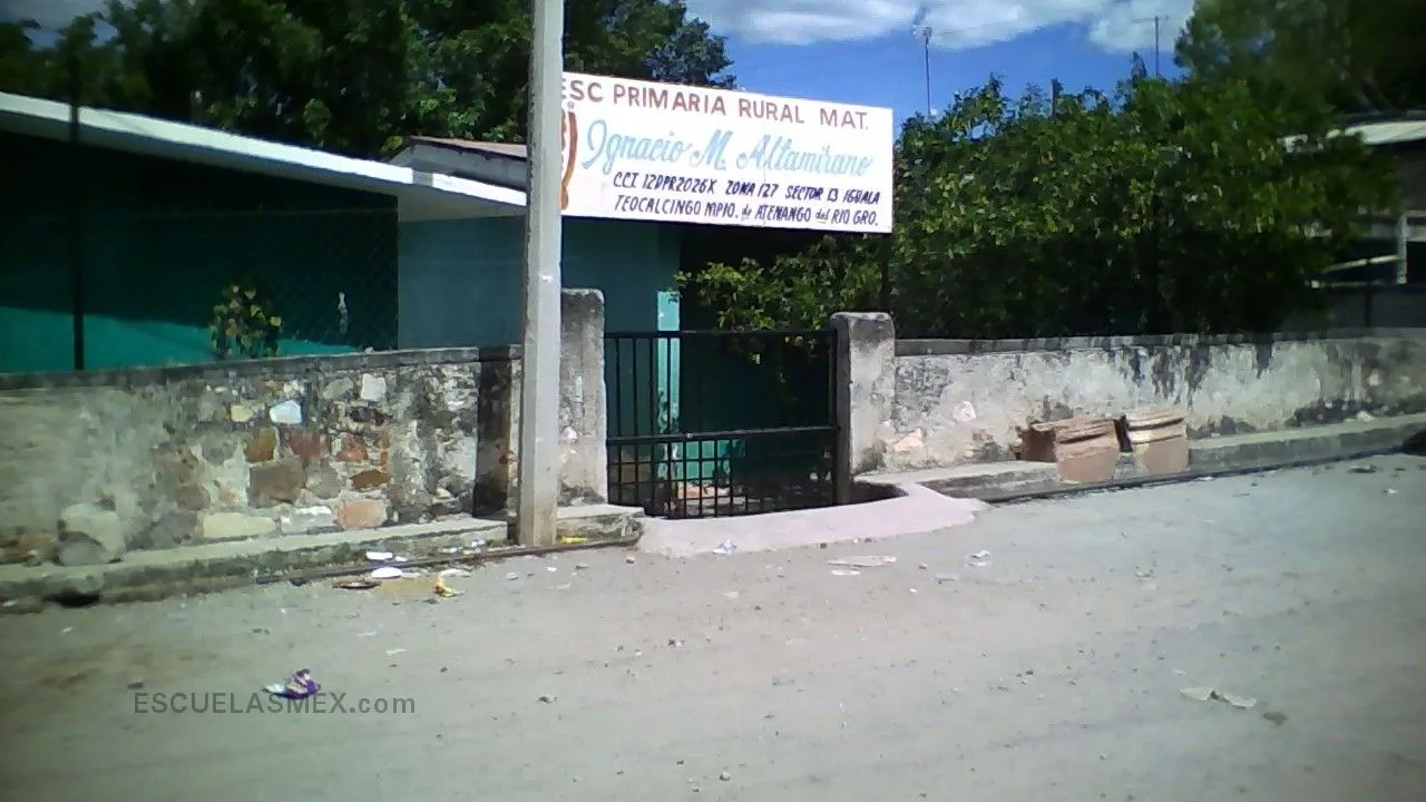 Ignacio M Altamirano Entrada