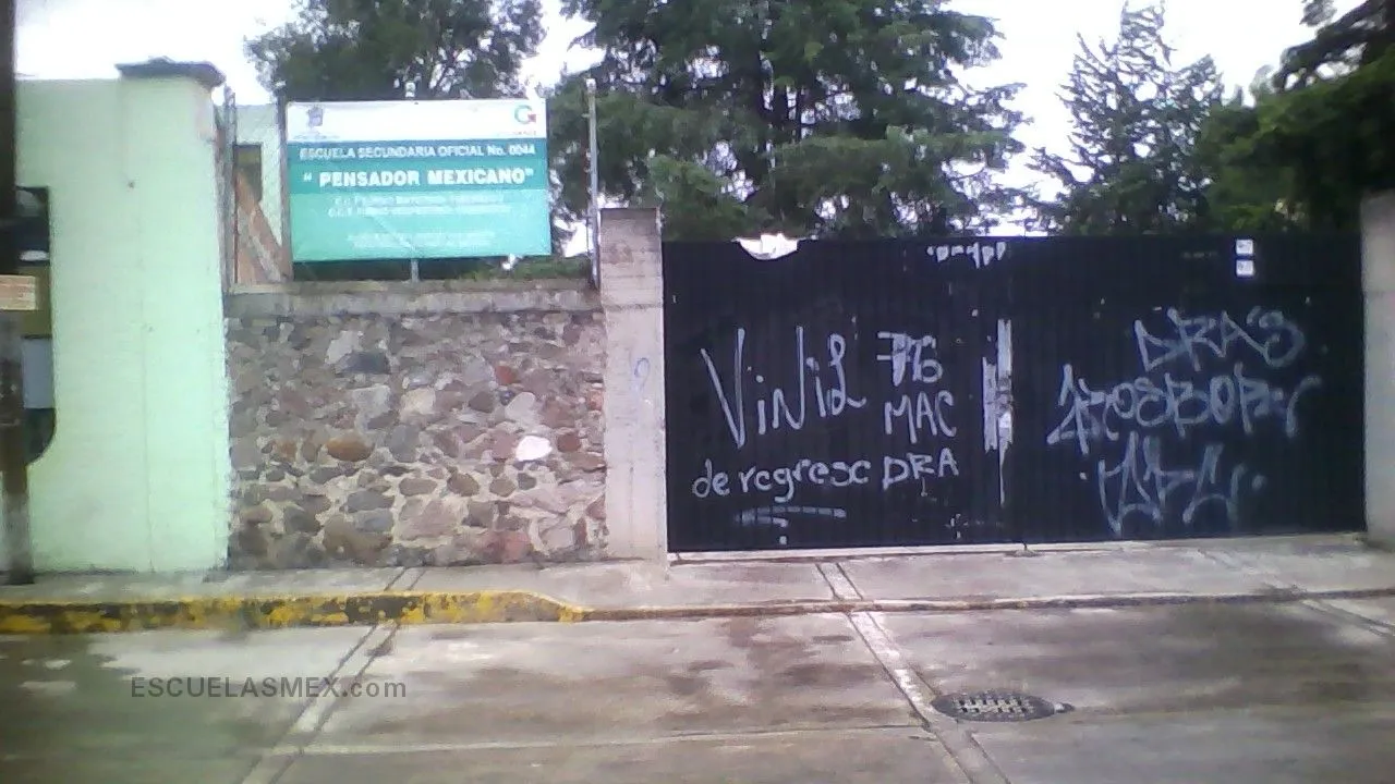 Ofic No 0044 "pensador Mexicano" Entrada