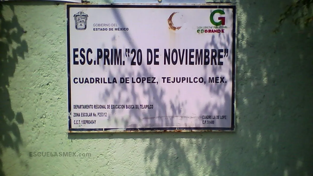 20 de Noviembre Entrada