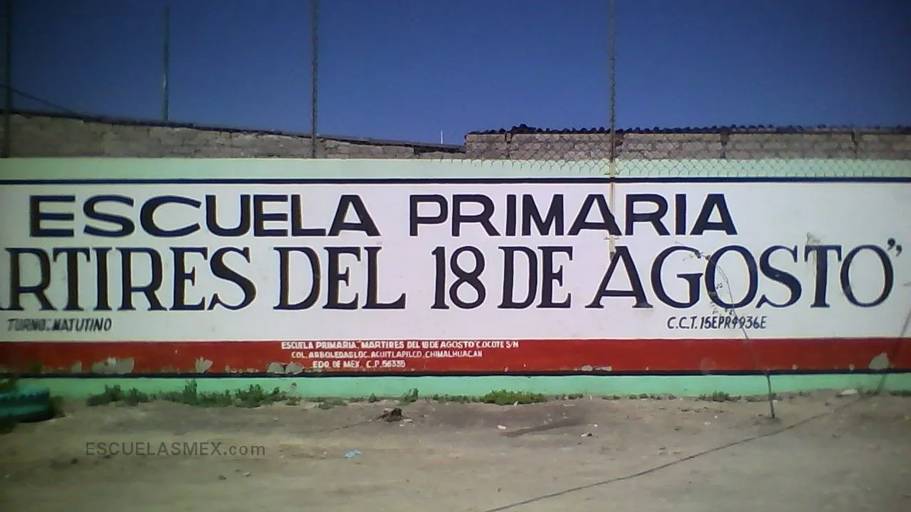 Martires del 18 de Agosto Entrada