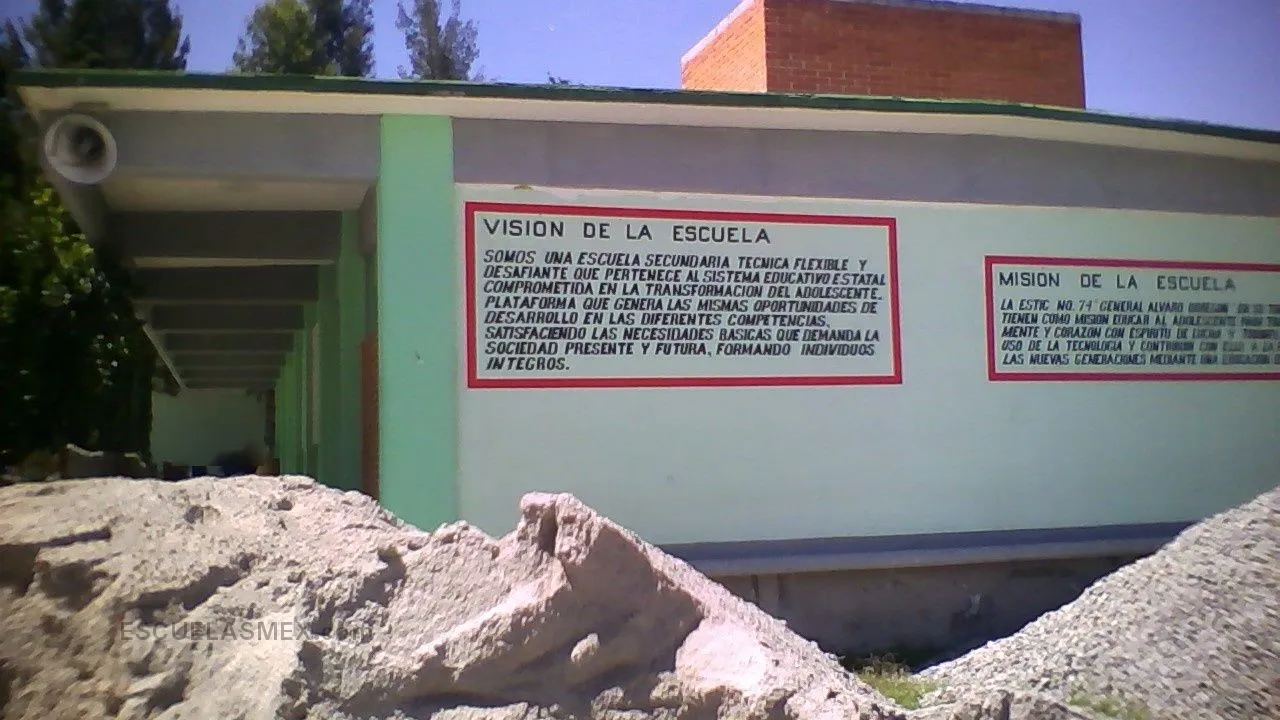 E.s.t.i.c. No 0074 "general Alvaro Obregon" Entrada