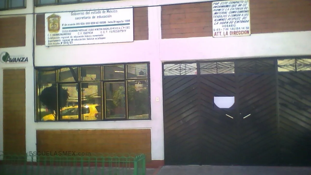 Part No 0302 "colegio Winston Churchill de Mexico A. C." Entrada