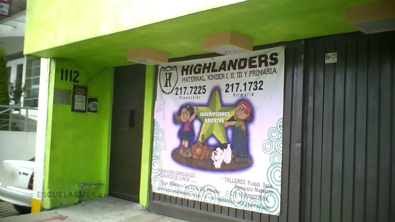 Jardin de Niños Highlanders Entrada