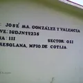 Jose Ma Gonzalez y Valencia