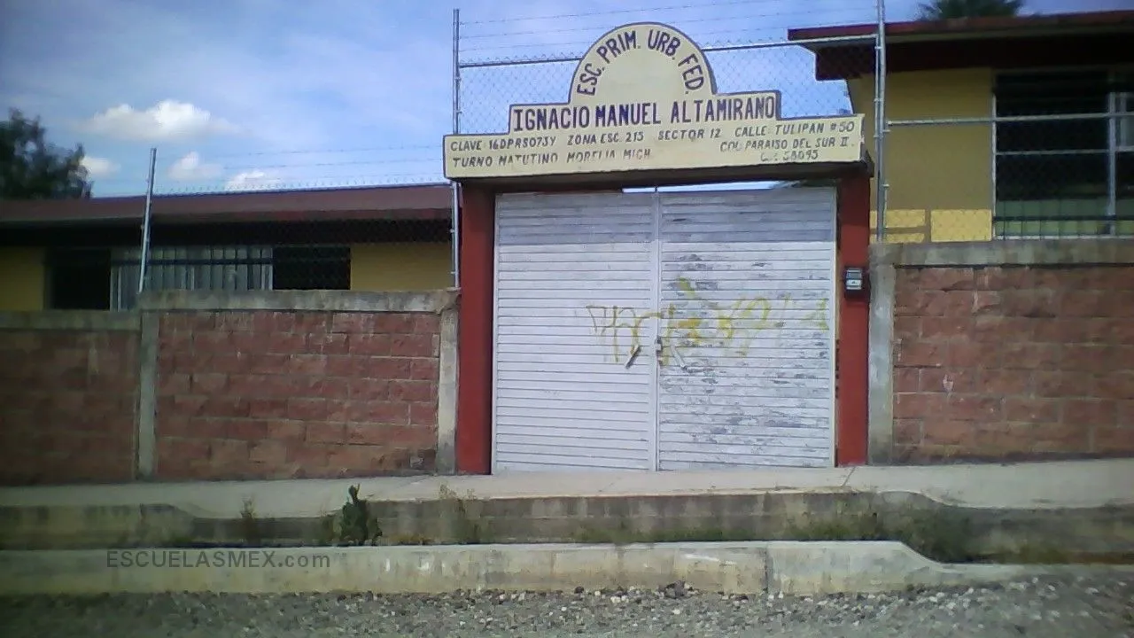 Ignacio Manuel Altamirano Entrada