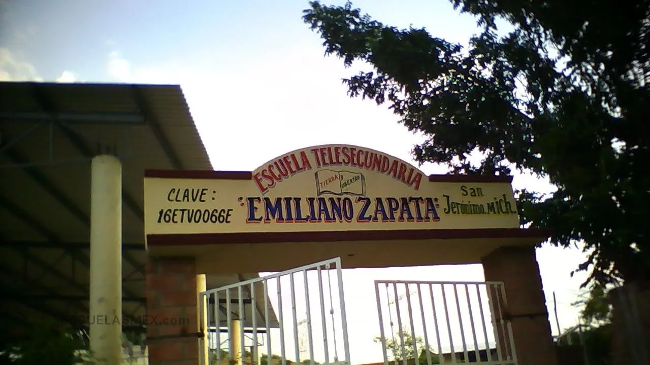 Escuela Telesecundaria Estv16 066 Entrada