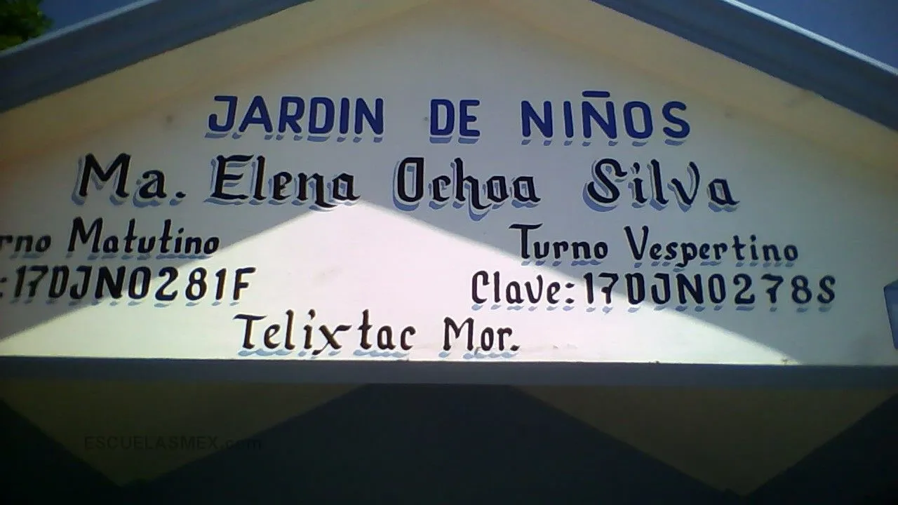 Ma. Elena Ochoa Silva Entrada