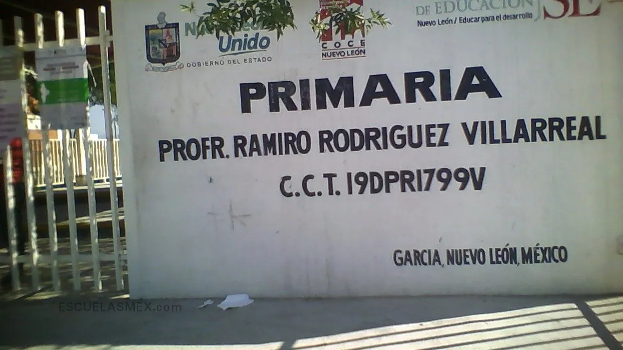 Profr. Ramiro Rodriguez Villarreal Entrada