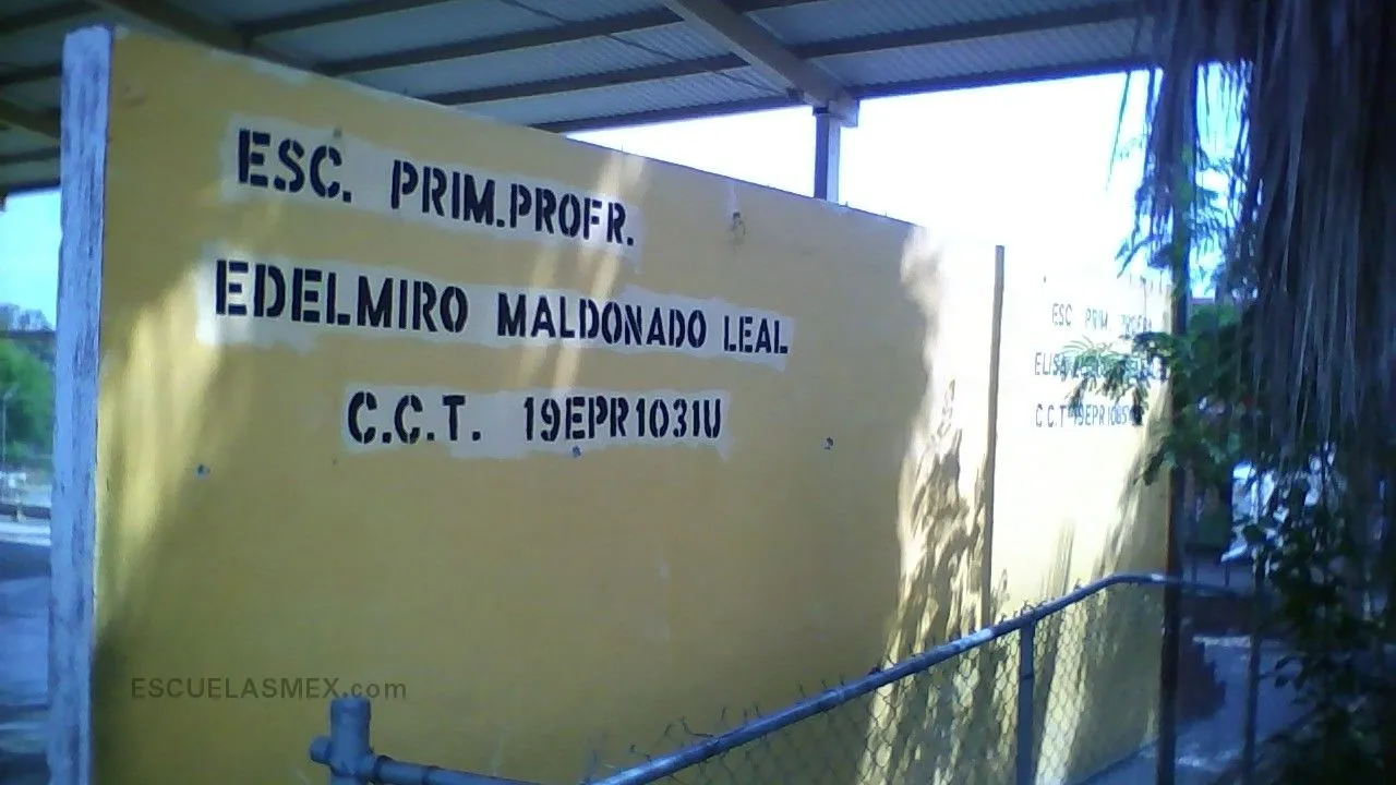 Profr. Edelmiro Maldonado Leal Entrada