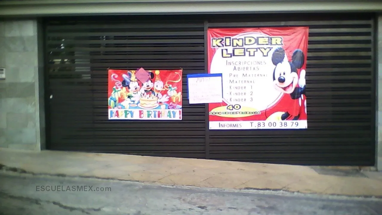 Jardin de Niños Lety Entrada