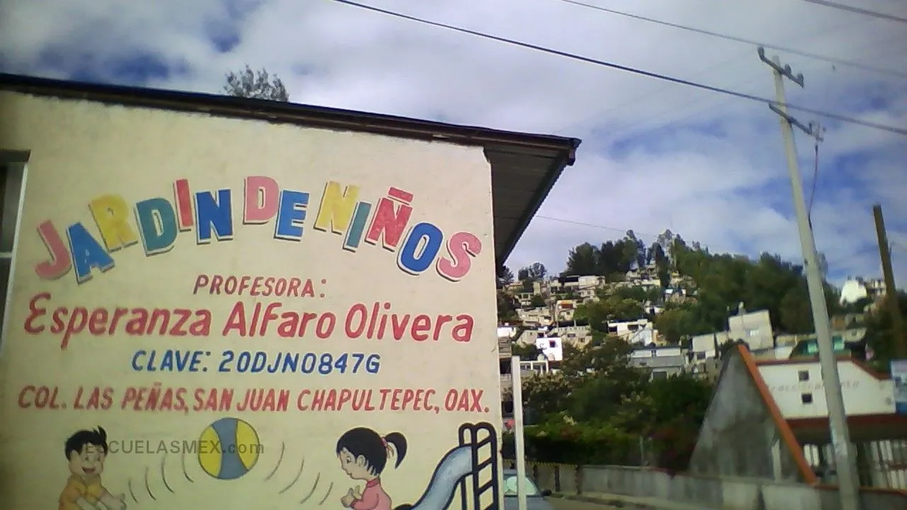 Profra. Esperanza Alfaro Olivera Entrada