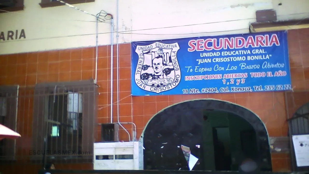 Unidad Educativa General Juan Crisostomo Bonilla Entrada