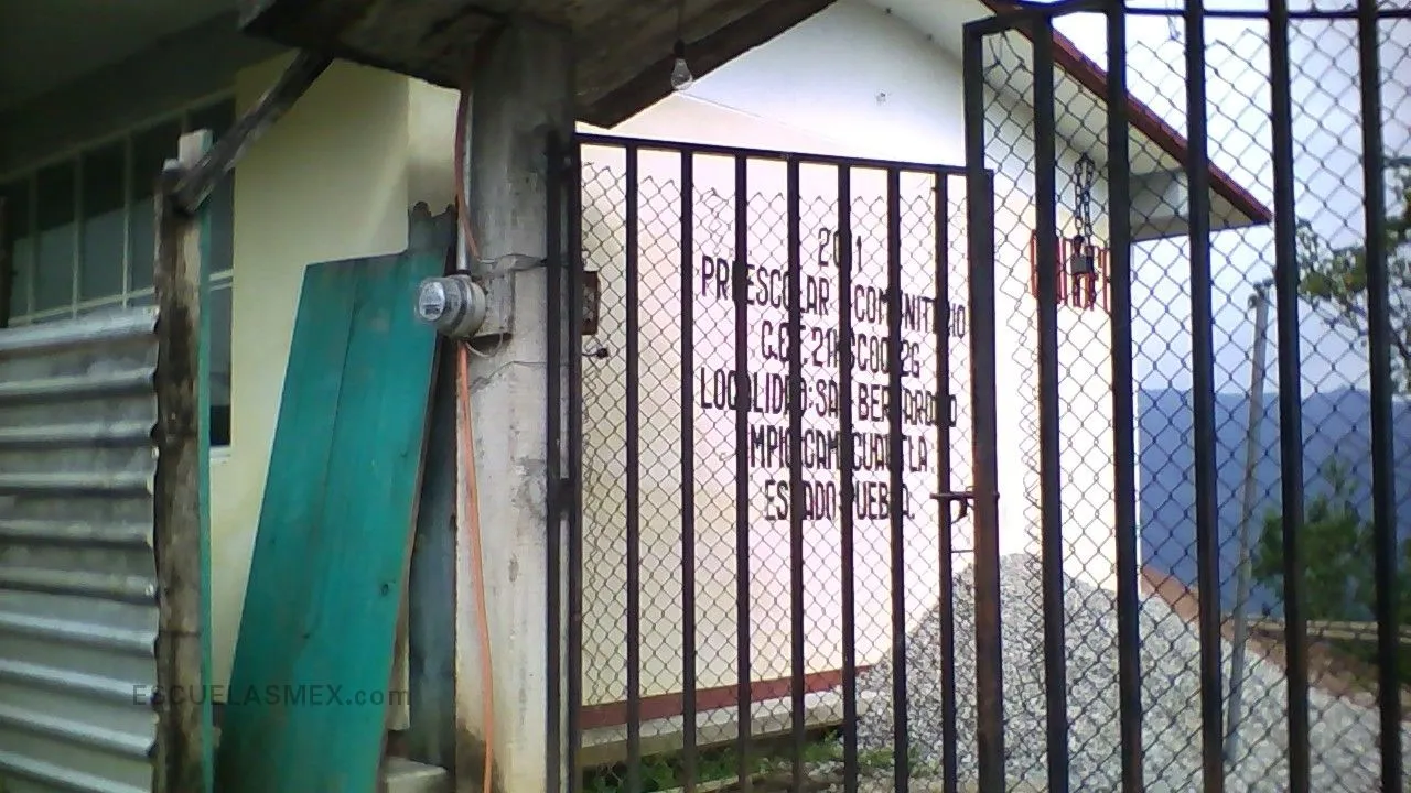 Preescolar Comunitario Indigena San Bernardino Entrada