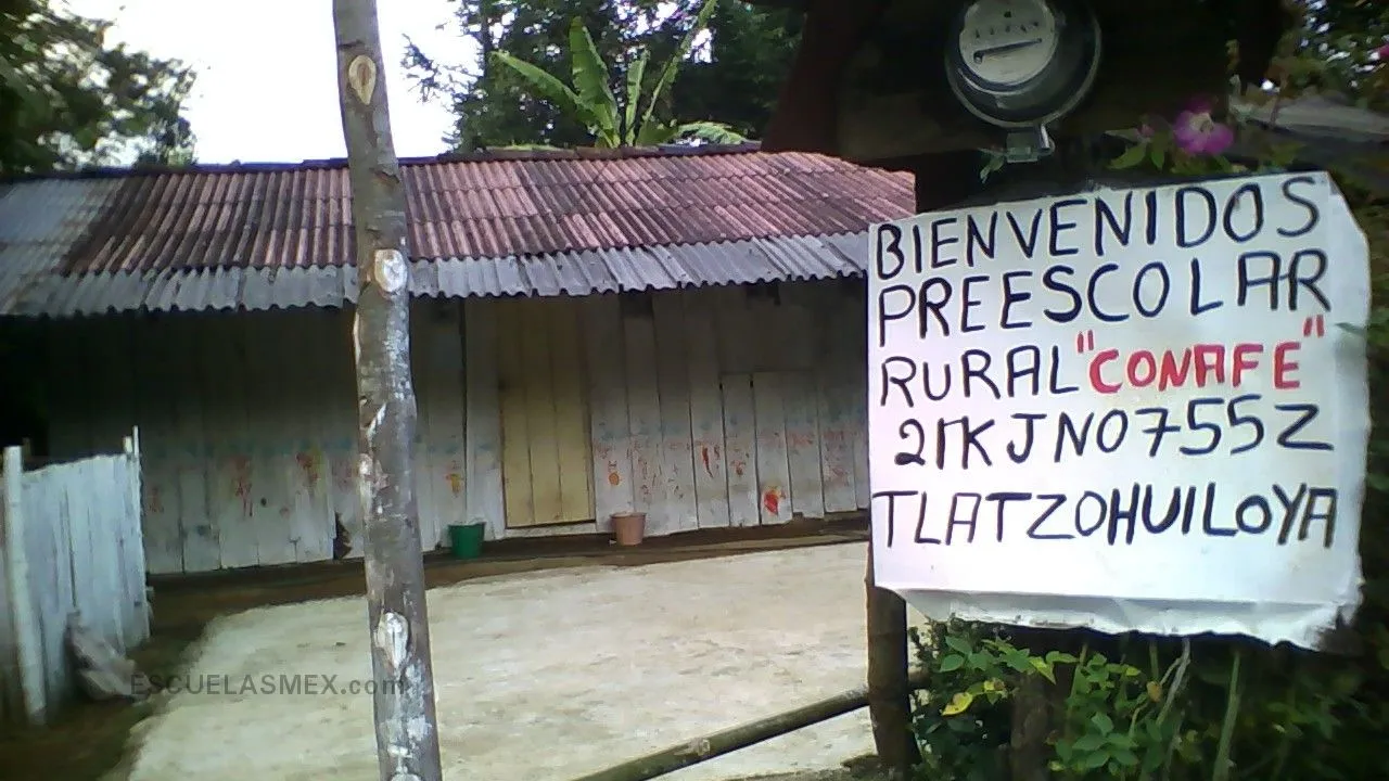 Preescolar Comunitario Tlatzohuiloya Entrada