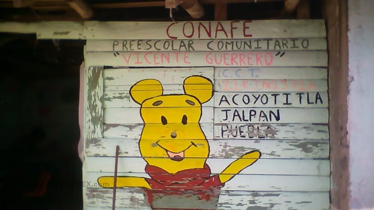 Preescolar Comunitario Acoyotitla Entrada