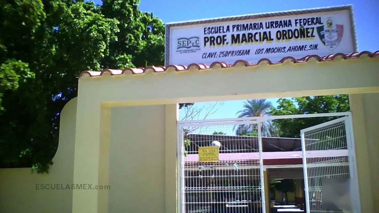 Profr Marcial Ordonez Entrada