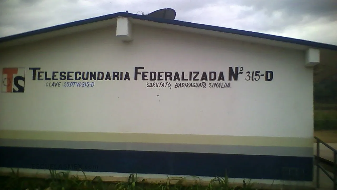 Telesecundaria Federalizada Num. 315 Entrada