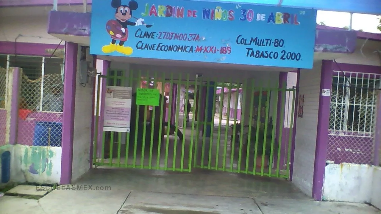 30 de Abril Entrada