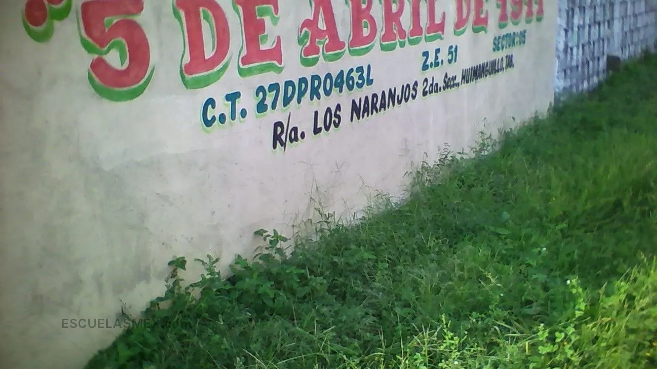 5 de Abril de 1911 Entrada
