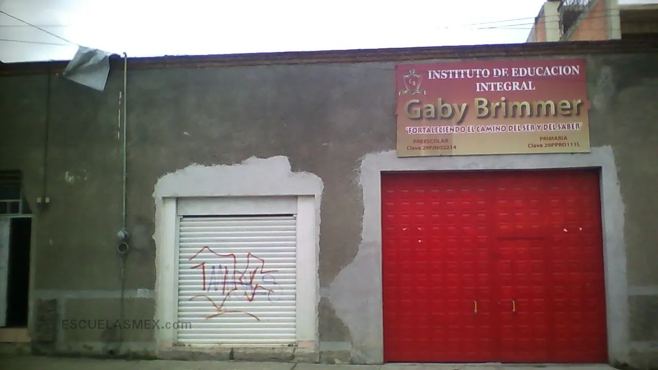 Instituto de Educacion Integral Gaby Brimmer Entrada