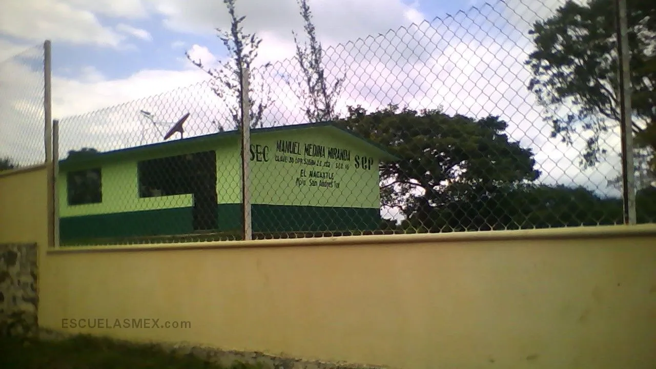 Profr. Manuel Medina Miranda Entrada